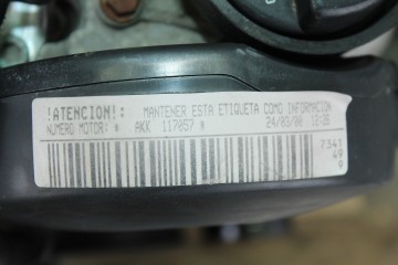 AKK MOTOR COMPLETO SEAT IBIZA (6K1) Select 2000 AKK 199475 SEAT - 6