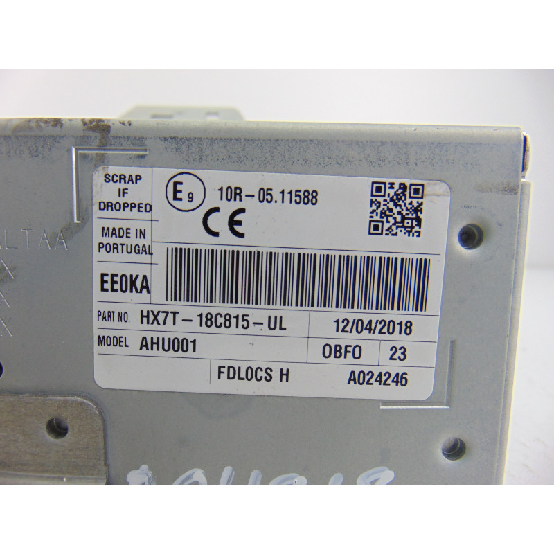 HX7T-18C815-UL SISTEMA NAVEGACION GPS FORD ECOSPORT (CR6)