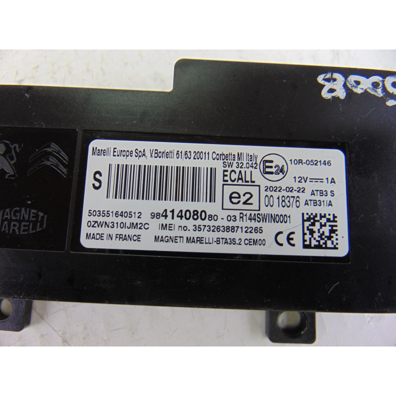 9841408080 MODULO ELECTRONICO PEUGEOT 5008