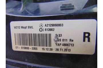 A2129060803 PILOTO TRASERO DERECHO MERCEDES-BENZ CLASE E (BM 212) LIM.
