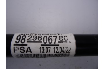 9829606780 TRANSMISION DELANTERA IZQUIERDA PEUGEOT 308 (P5)