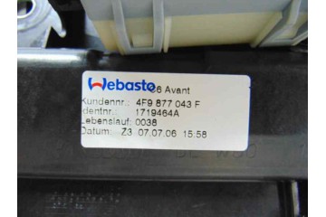 4F9877043F TECHO ELECTRICO AUDI A6 AVANT (4F5)