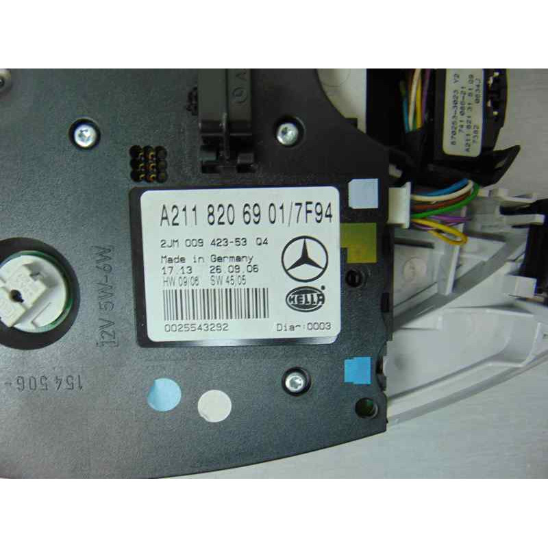 A2117800629 TECHO ELECTRICO MERCEDES-BENZ CLASE E (BM 211) FAMILIAR