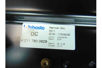 A2117800629 TECHO ELECTRICO MERCEDES-BENZ CLASE E (BM 211) FAMILIAR