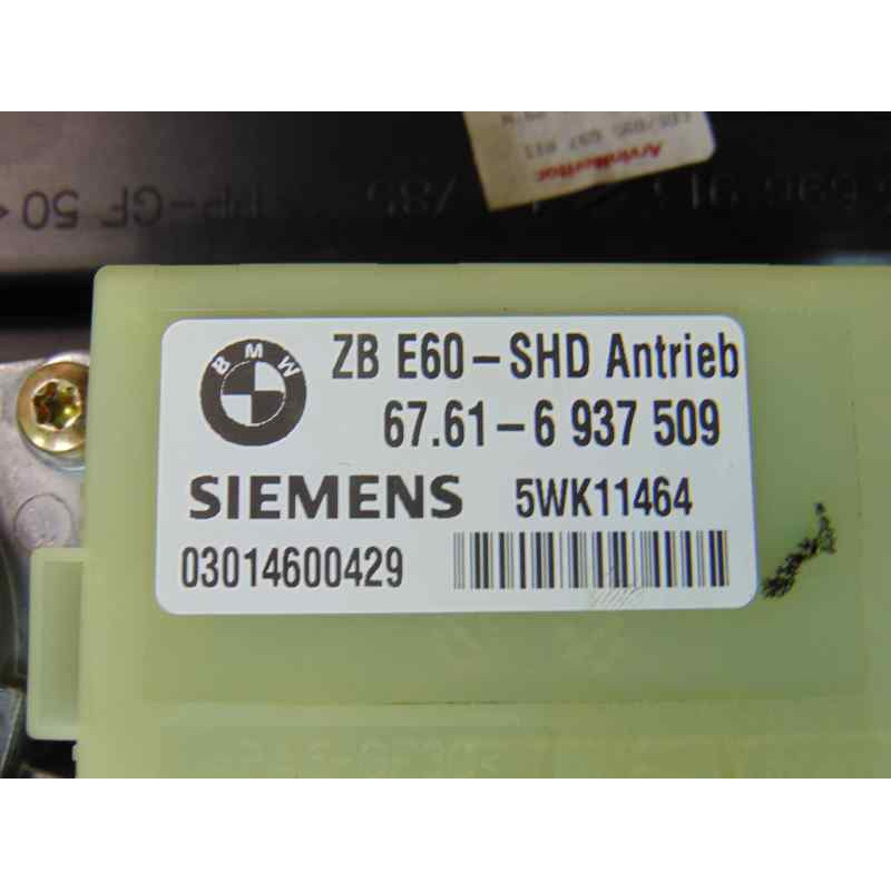  TECHO ELECTRICO BMW SERIE 7 (E65/E66) 730d 2008 181762 BMW - 1