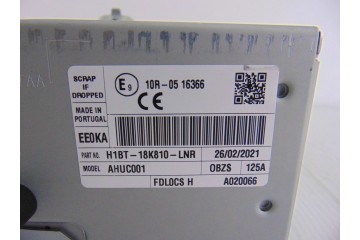 H1BT18K810LNR SISTEMA AUDIO / RADIO CD FORD PUMA Hybrid ST-Line 2021 H1BT18K810LNR 206289 FORD - 1