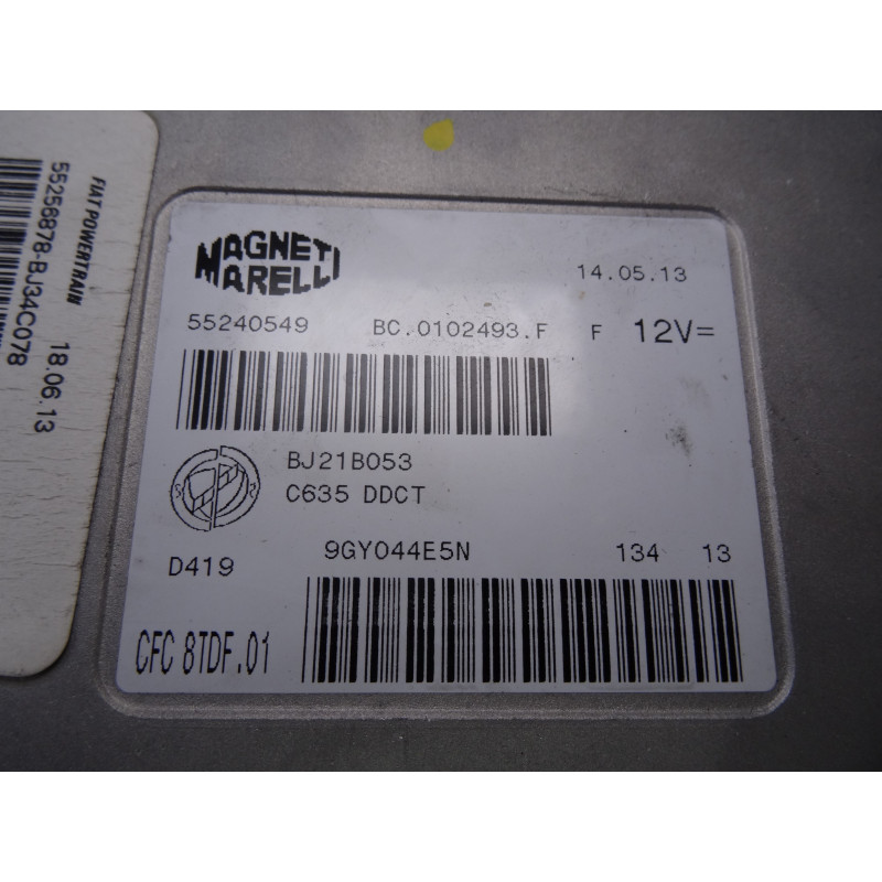55240549  CENTRALITA MOTOR UCE ALFA ROMEO GIULIETTA (191) Distinctive 2013 55240549 210270 ALFA ROMEO - 1