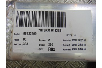  PUENTE TRASERO PEUGEOT 508 GT Line 2018 198989 PEUGEOT - 4