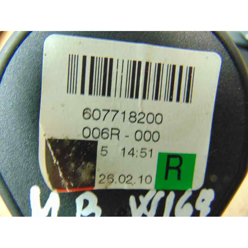 NEGRO KIT AIRBAG MERCEDES-BENZ CLASE A (BM 169)