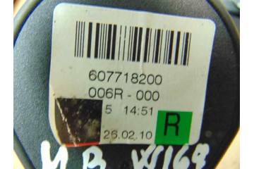 NEGRO KIT AIRBAG MERCEDES-BENZ CLASE A (BM 169)