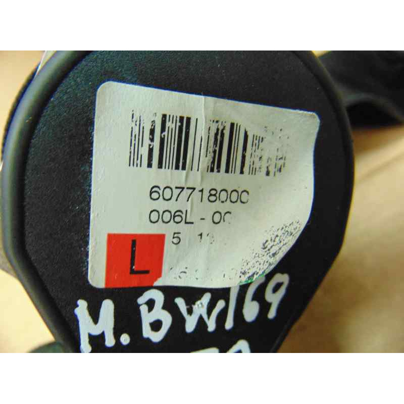 NEGRO KIT AIRBAG MERCEDES-BENZ CLASE A (BM 169)