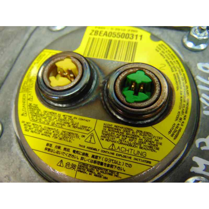 NEGRO KIT AIRBAG MERCEDES-BENZ CLASE A (BM 169)