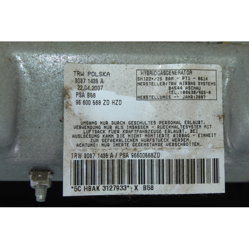  KIT AIRBAG CITROEN C4 PICASSO SX 2007 209417 CITROEN - 31