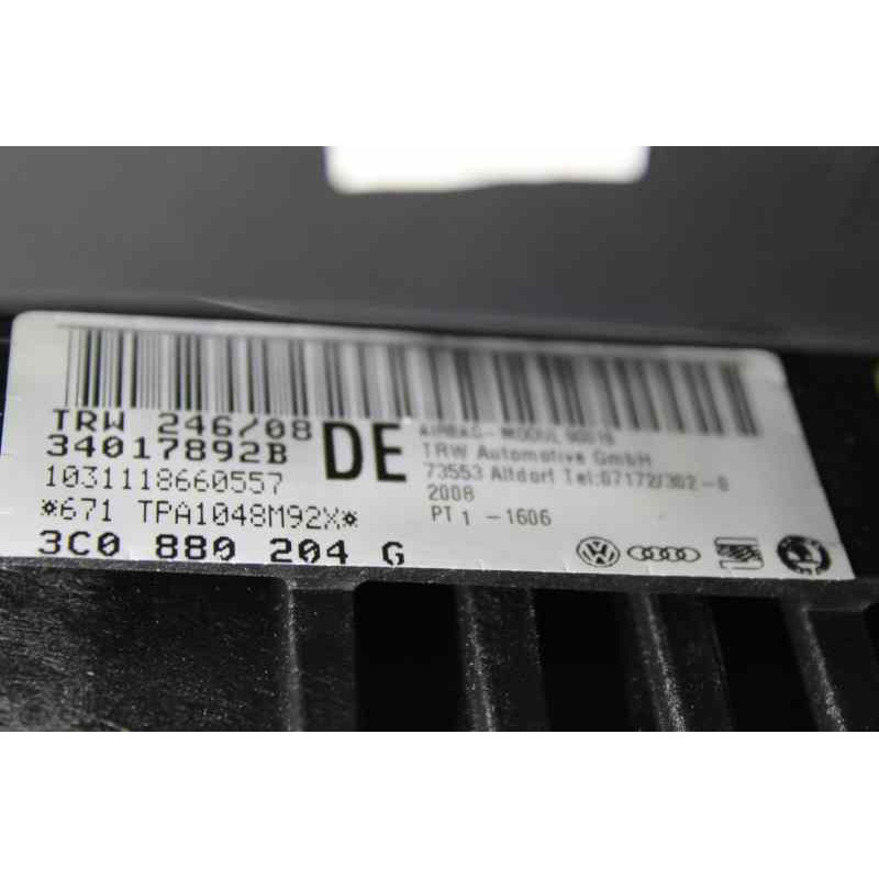 NEGRO KIT AIRBAG VOLKSWAGEN PASSAT VARIANT (3C5)