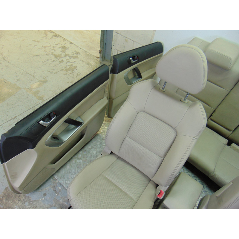 BEIGE JUEGO ASIENTOS COMPLETO SUBARU LEGACY BERLINA (B13/BL) 2.0 D Classic 2008 BEIGE 199992 SUBARU - 4