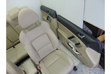 BEIGE JUEGO ASIENTOS COMPLETO SUBARU LEGACY BERLINA (B13/BL) 2.0 D Classic 2008 BEIGE 199992 SUBARU - 51