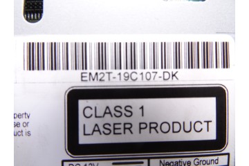 EM2T19C107DK SISTEMA AUDIO / RADIO CD FORD S-MAX (CDR) Trend 2017 EM2T19C107DK 212271 FORD - 1