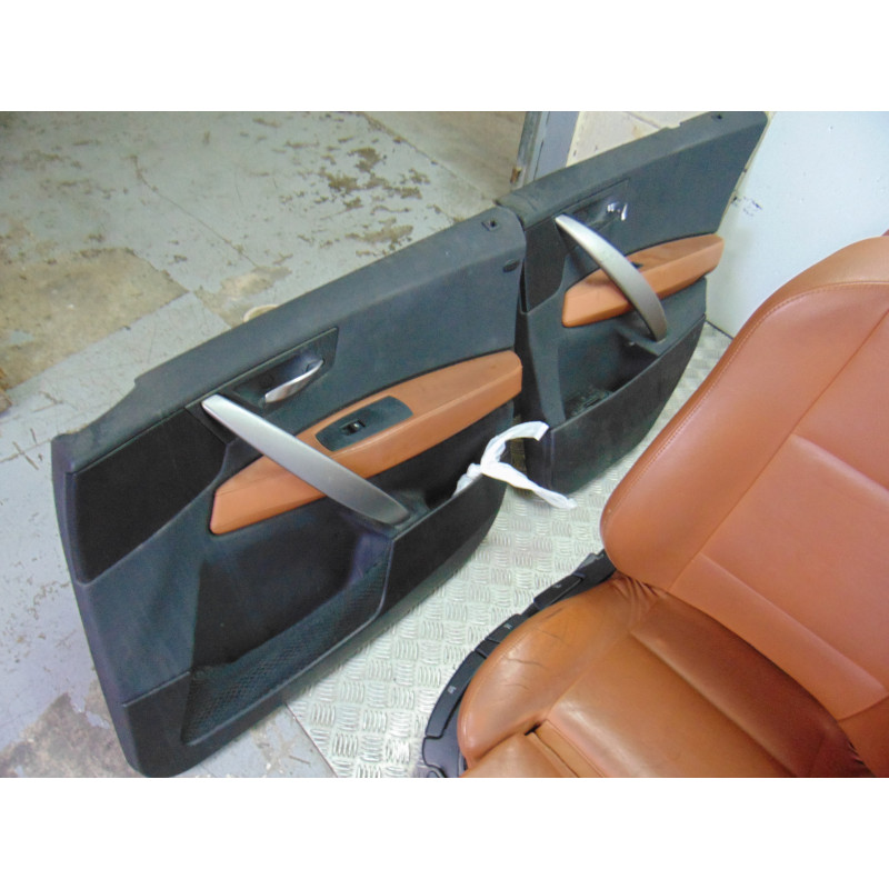 CUERO MARRON JUEGO ASIENTOS COMPLETO BMW SERIE X3 (E83)