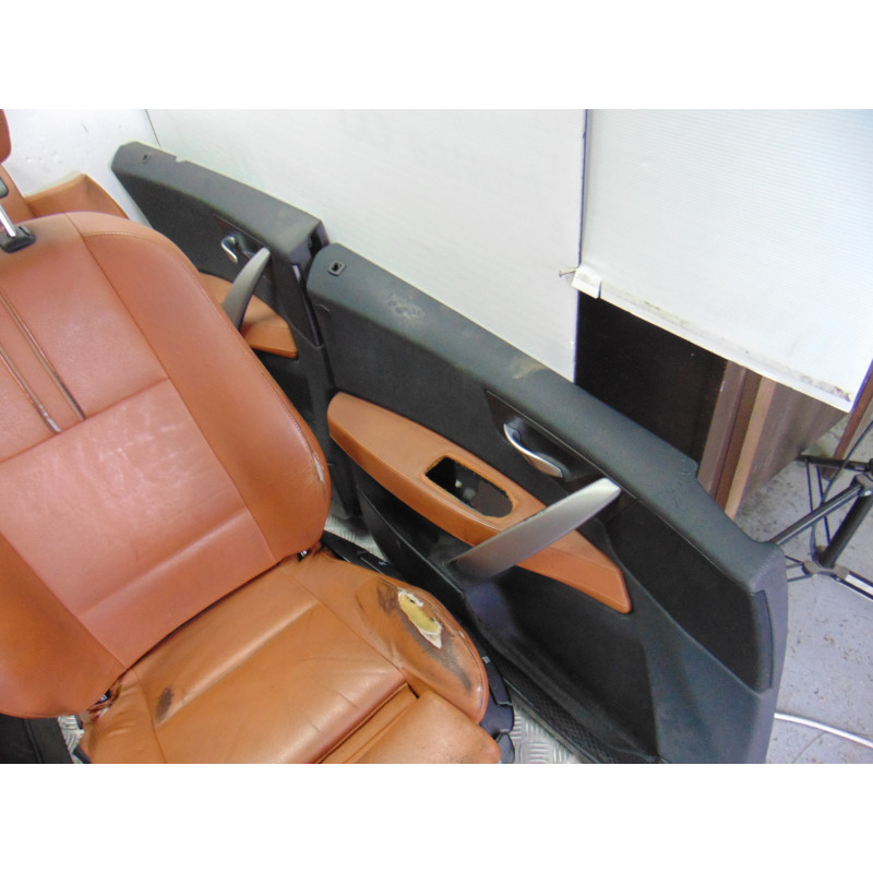CUERO MARRON JUEGO ASIENTOS COMPLETO BMW SERIE X3 (E83)