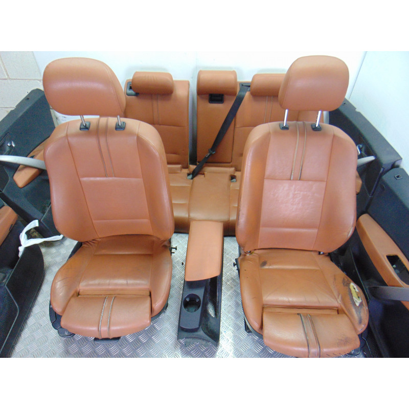 CUERO MARRON JUEGO ASIENTOS COMPLETO BMW SERIE X3 (E83)
