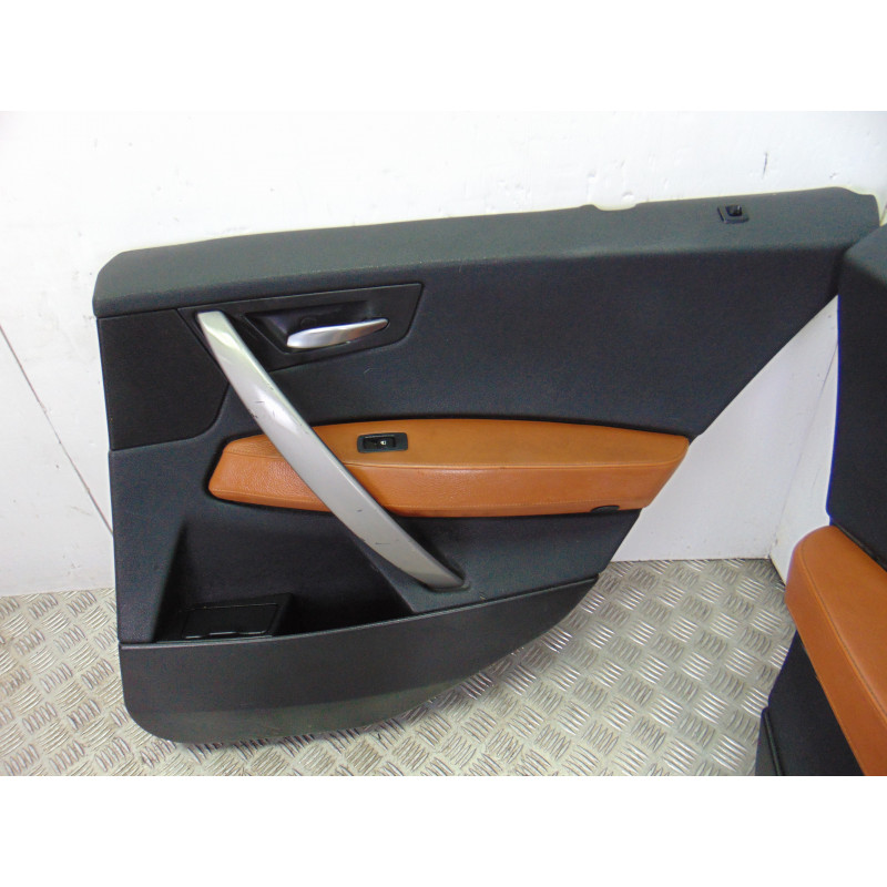CUERO MARRON JUEGO ASIENTOS COMPLETO BMW SERIE X3 (E83)