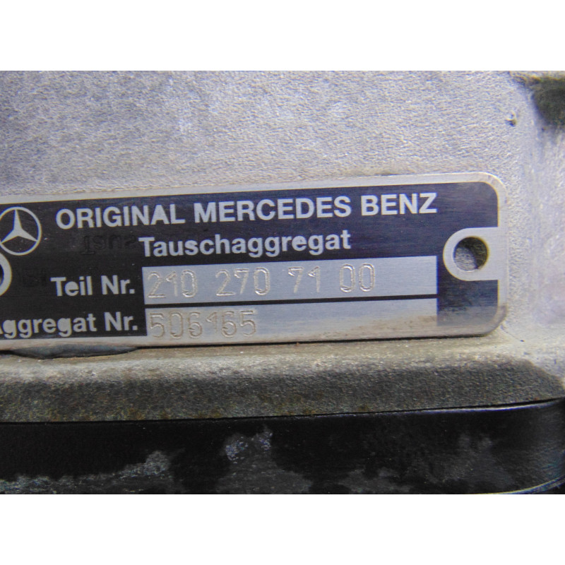 722600 CAJA CAMBIOS MERCEDES-BENZ CLASE E (BM 210) BERLINA