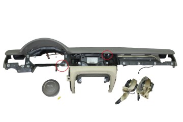  KIT AIRBAG AUDI A8 (4E) 3.0 TDI Quattro 2005 207011 AUDI - 8