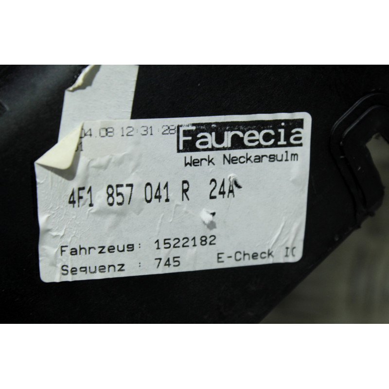  KIT AIRBAG AUDI A6 ALLROAD QUATTRO (4FH) 2.7 TDI  Quattro 2008 210383 AUDI - 4