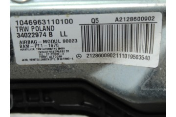 KIT AIRBAG MERCEDES-BENZ CLASE E (BM 212) LIM.