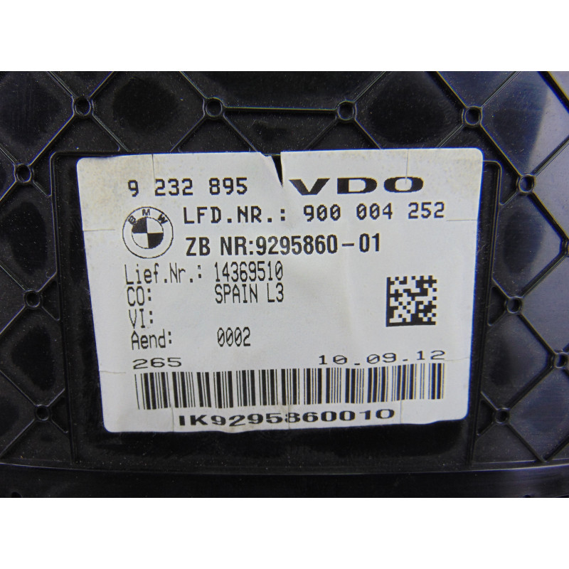  CUADRO INSTRUMENTOS BMW SERIE 3 BERLINA (F30) 328i 194315 BMW - 6