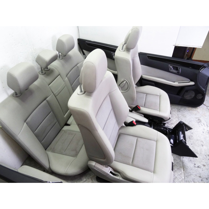 JUEGO ASIENTOS COMPLETO MERCEDES-BENZ CLASE E (BM 212) LIM.