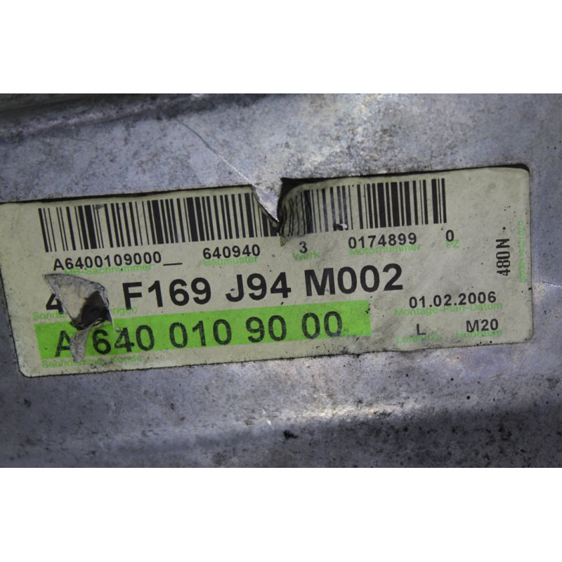 640940 MOTOR COMPLETO MERCEDES-BENZ CLASE A (BM 169)