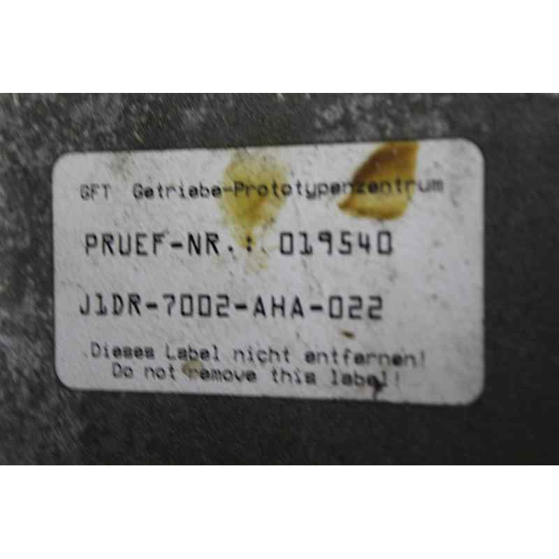 J1DR-7002-AHA CAJA CAMBIOS FORD FOCUS BERLINA (CGE)