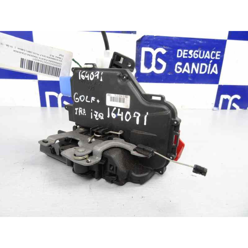 7 PINS CERRADURA PUERTA TRASERA IZQUIERDA VOLKSWAGEN GOLF PLUS V (5M1)