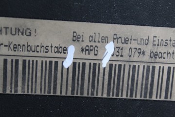 APG MOTOR COMPLETO AUDI A3 (8L) 1.8 Ambiente 2002 APG 211699 AUDI - 1