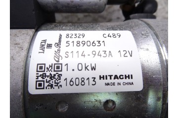 51890631  MOTOR ARRANQUE FIAT II TIPO (356) BERLINA Easy 2016 51890631 213359 FIAT - 1