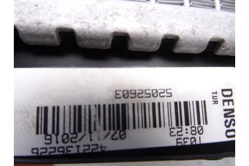 52052603 RADIADOR AGUA FIAT II TIPO (356) BERLINA Easy 2016 52052603 213355 FIAT - 6