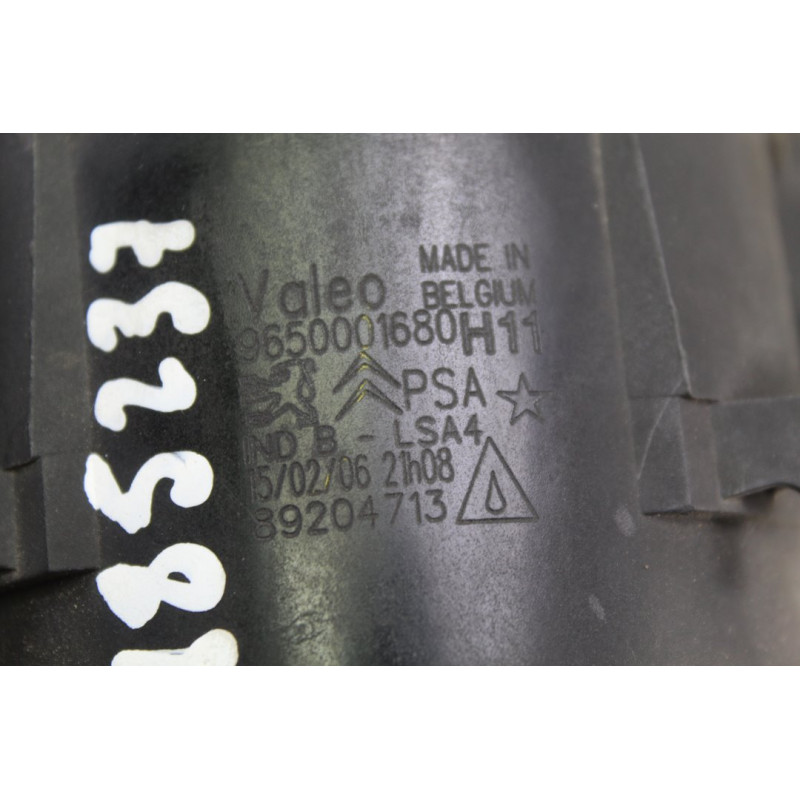 9650001680  FARO ANTINIEBLA IZQUIERDO CITROEN C5 BERLINA SX (E) 2006 9650001680 185237 CITROEN - 3