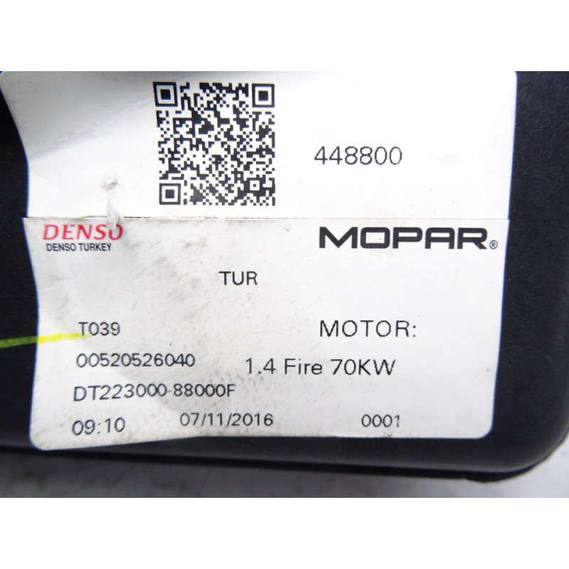 00520526040 ELECTROVENTILADOR FIAT II TIPO (356) BERLINA Easy 2016 00520526040 213353 FIAT - 2