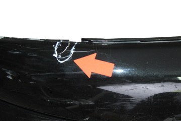 NEGRO PARAGOLPES DELANTERO PEUGEOT 206