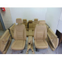 PIEL CAMEL JUEGO ASIENTOS COMPLETO BMW SERIE 3 TOURING (E91) 320d 2006 PIEL CAMEL 194937 BMW - 1