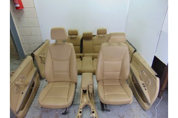 PIEL CAMEL JUEGO ASIENTOS COMPLETO BMW SERIE 3 TOURING (E91) 320d 2006 PIEL CAMEL 194937 BMW - 1