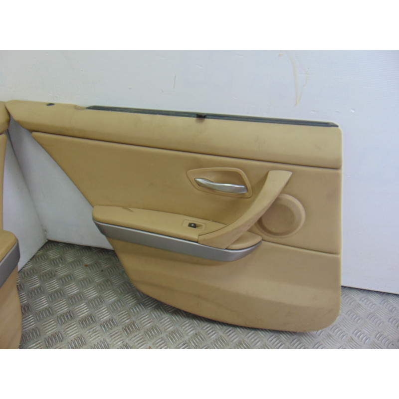 PIEL CAMEL JUEGO ASIENTOS COMPLETO BMW SERIE 3 TOURING (E91) 320d 2006 PIEL CAMEL 194937 BMW - 8