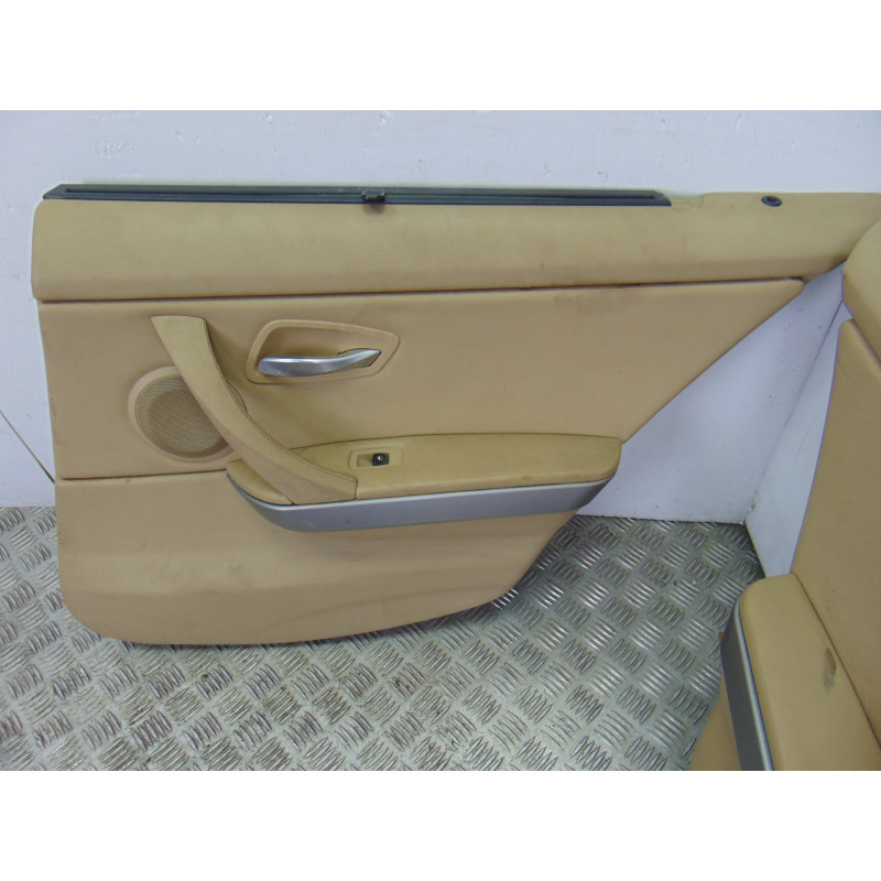 PIEL CAMEL JUEGO ASIENTOS COMPLETO BMW SERIE 3 TOURING (E91) 320d 2006 PIEL CAMEL 194937 BMW - 54