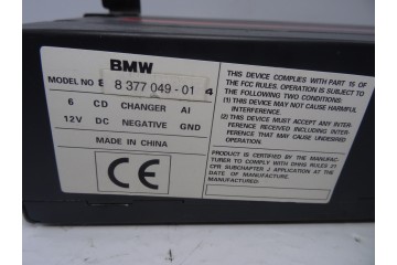 837704901  SISTEMA AUDIO / RADIO CD BMW SERIE X5 (E53) 3.0i 2000 837704901 209775 BMW - 4
