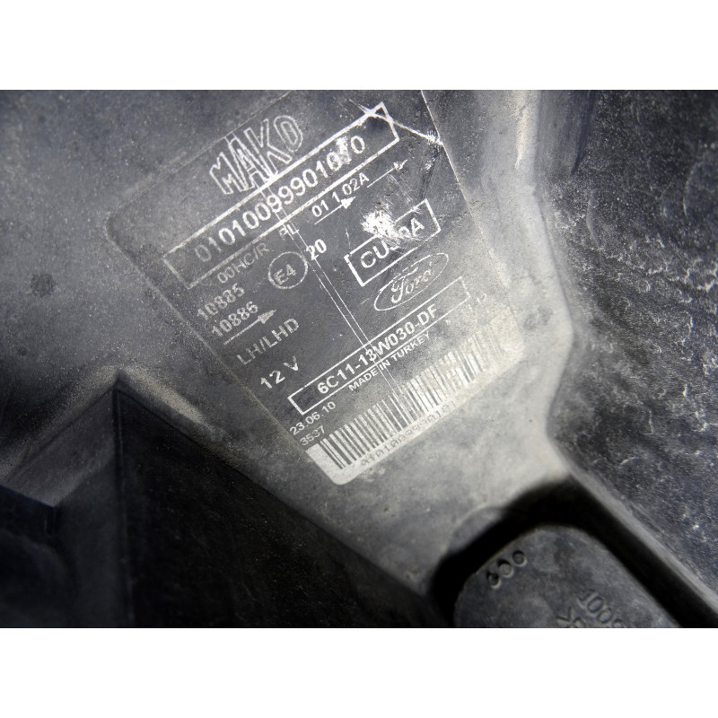 6C1113W030DF FARO IZQUIERDO FORD TRANSIT FURGÓN (TT9) FT 350 L   (largo)   LKW   (Camion) 2010 6C1113W030DF 210198 FORD - 4