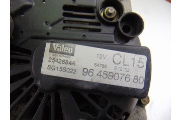9645907680  ALTERNADOR CITROEN C5 BERLINA 2.0 HDi SX 2002 9645907680 202085 CITROEN - 2