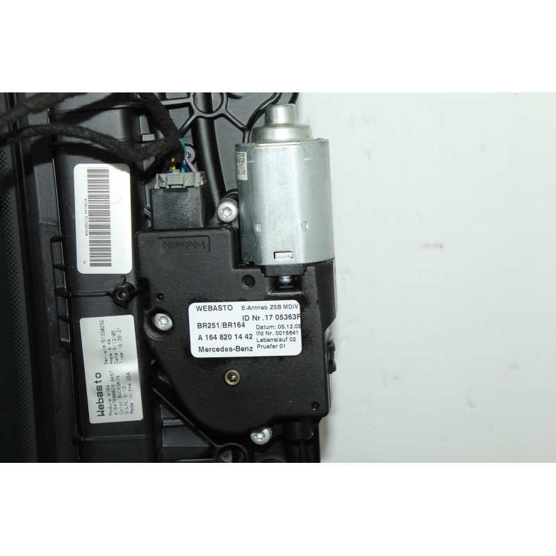 A1647800029  TECHO ELECTRICO MERCEDES-BENZ CLASE ML (BM 164) 320 / 350 CDI (164.122) 2005 A1647800029 208668 MERCEDES-BENZ - 3