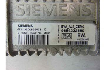 9654232880  CENTRALITA CAMBIO AUTOMATICO PEUGEOT 307 CC CABRIO-COUPÉ (S2) Básico 9654232880 186268 PEUGEOT - 2