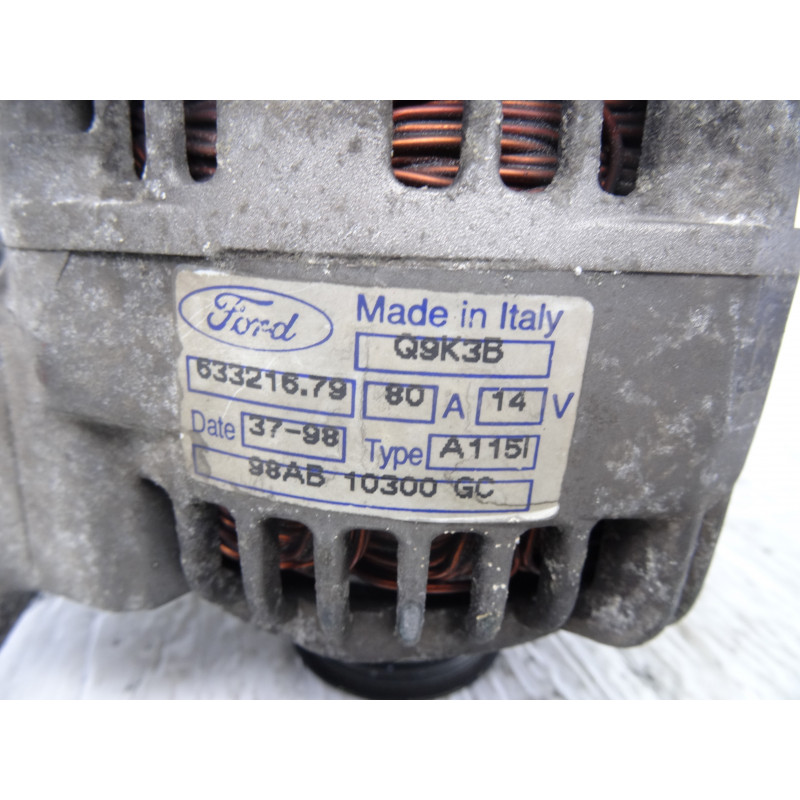 98AB10300GC ALTERNADOR FORD FOCUS BERLINA (CAK)